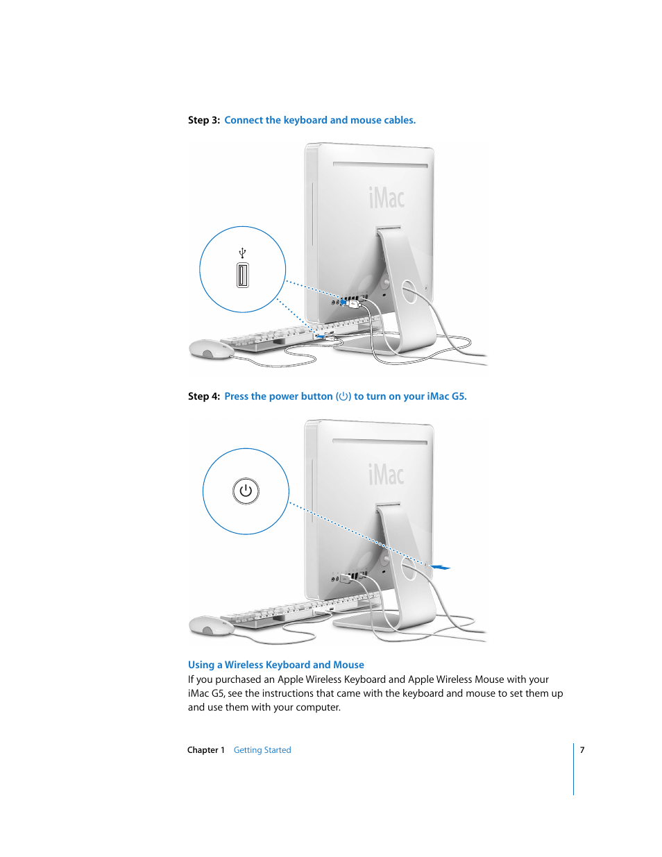 Apple iMac G5 (iSight) User Manual | Page 7 / 96
