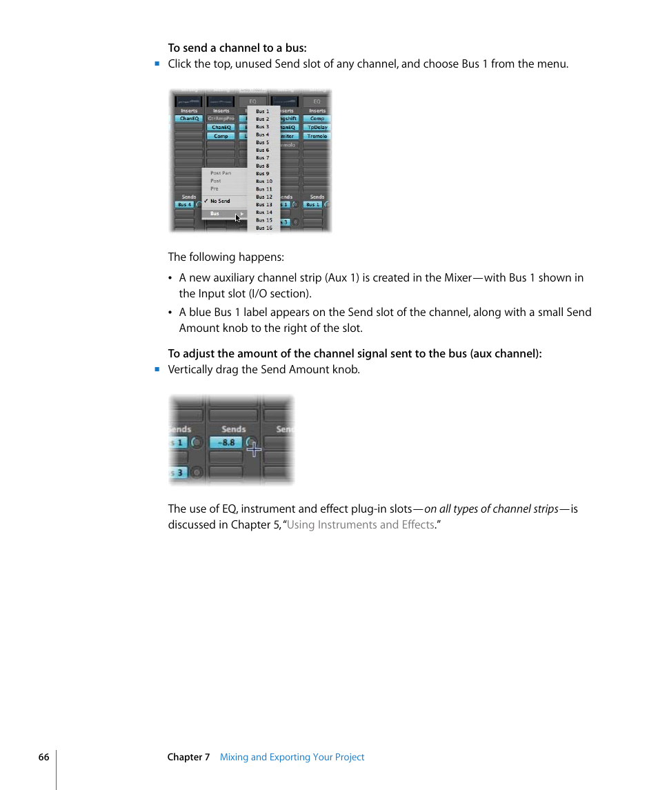 Apple Logic Pro 8 Getting Started User Manual | Page 66 / 111