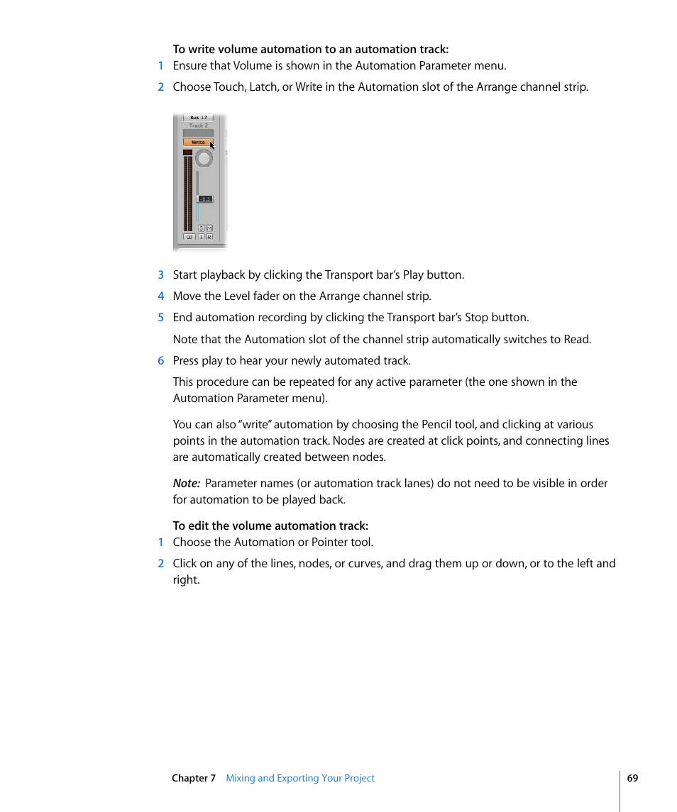 Apple Logic Pro 8 Getting Started User Manual | Page 69 / 111