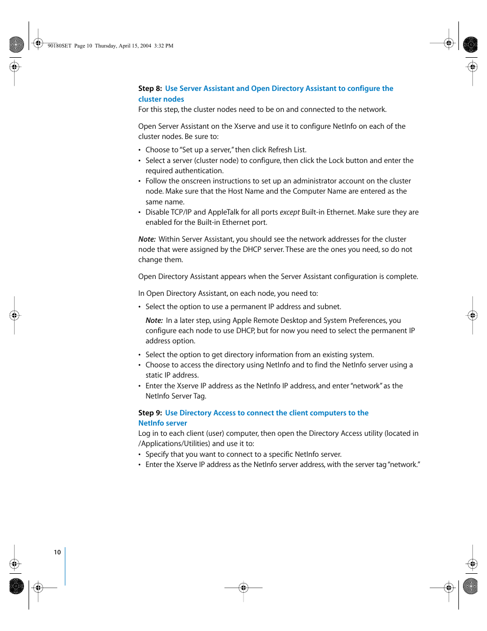 Apple Shake (Qmaster 1.2) Distributed Rendering (10.3) User Manual | Page 10 / 18