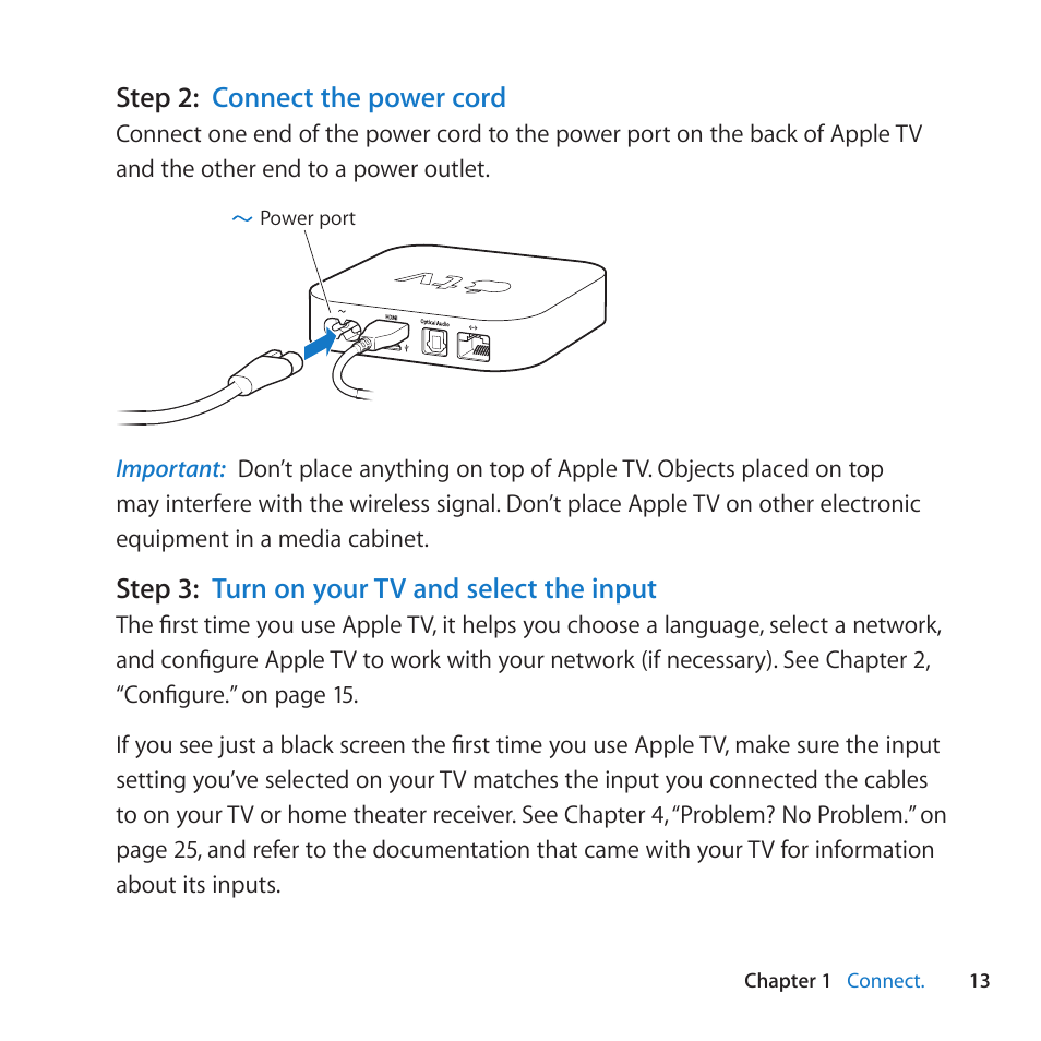 Apple TV (2nd generation) User Manual | Page 13 / 36