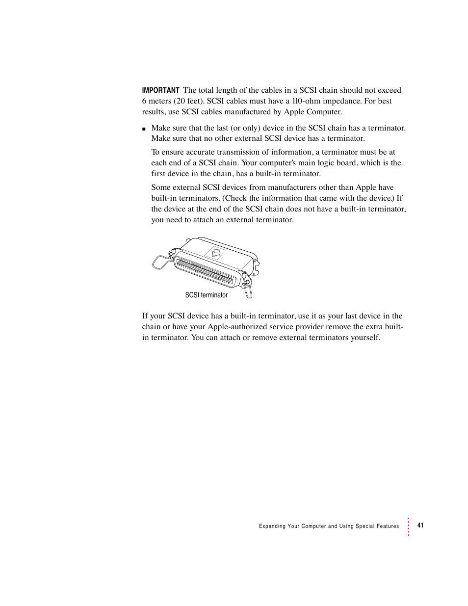 Apple Macintosh Performa 5400 Series User Manual | Page 42 / 184