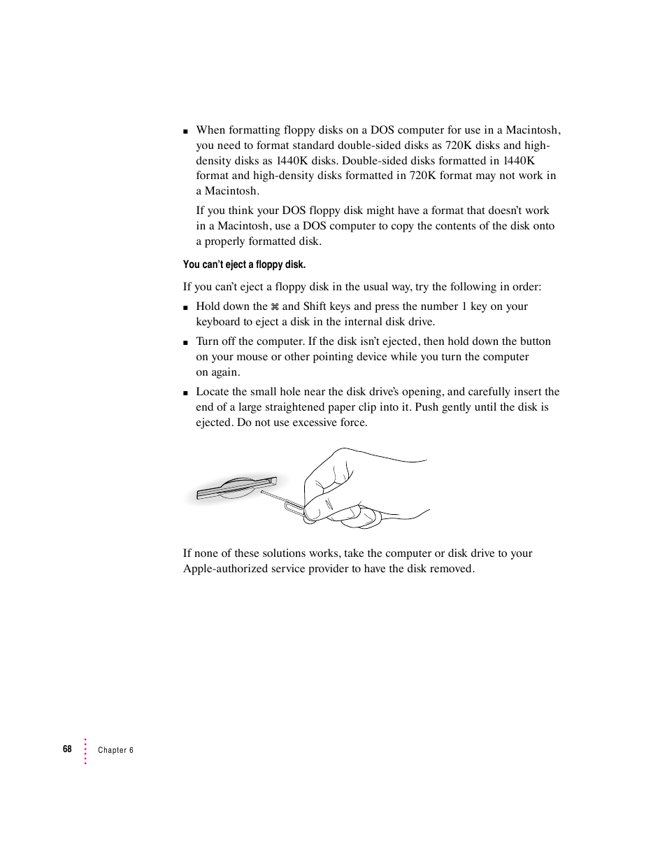 Apple Macintosh Performa 5400 Series User Manual | Page 69 / 184