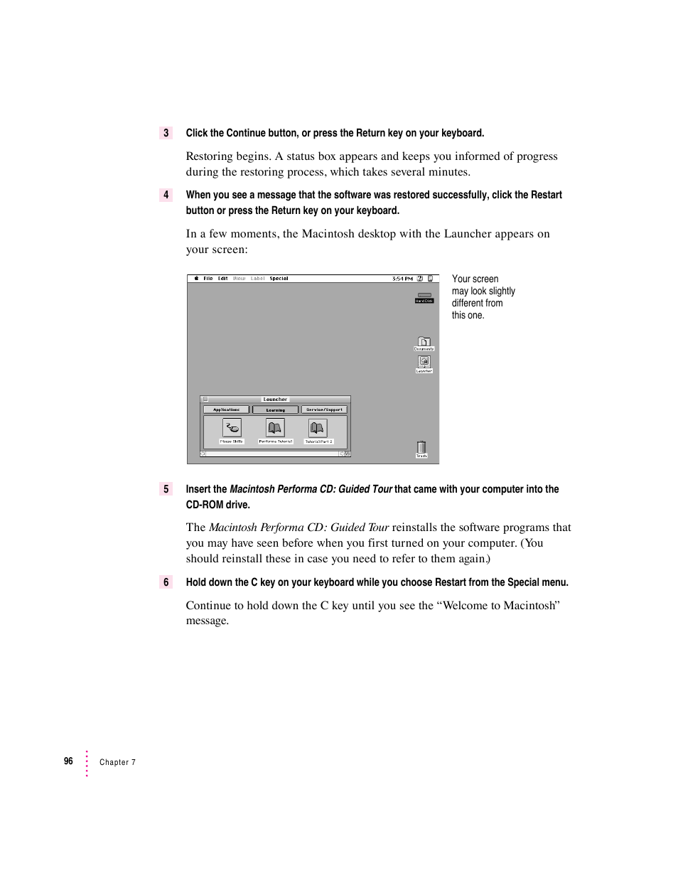 Apple Macintosh Performa 5400 Series User Manual | Page 97 / 184