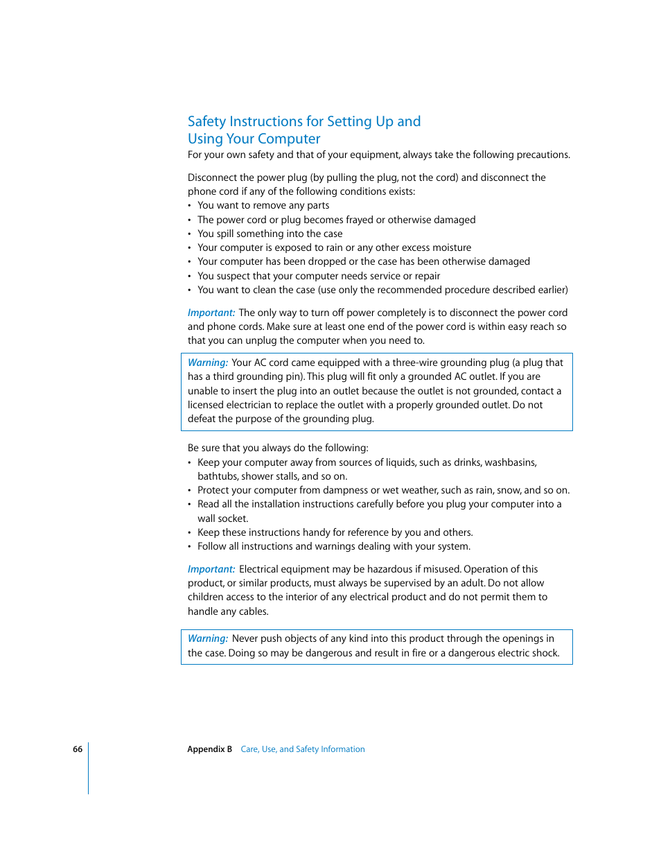 Apple iMac G5 User Manual | Page 66 / 96