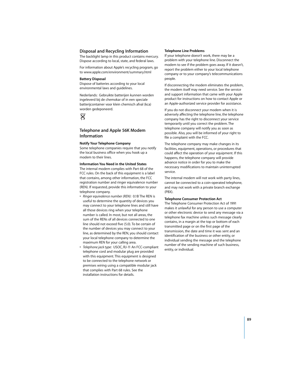 Apple iMac G5 User Manual | Page 89 / 96