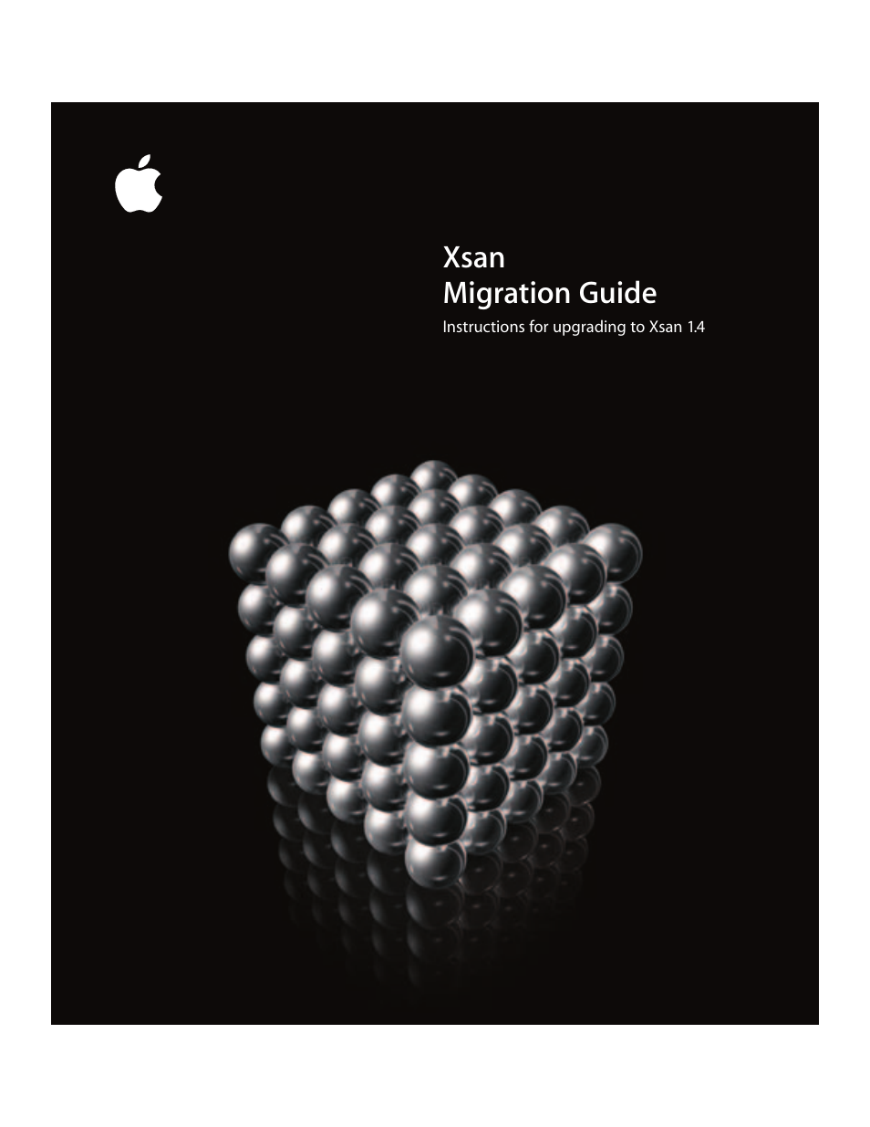 Apple Xsan (upgrading to Xsan 1.4) User Manual | 24 pages