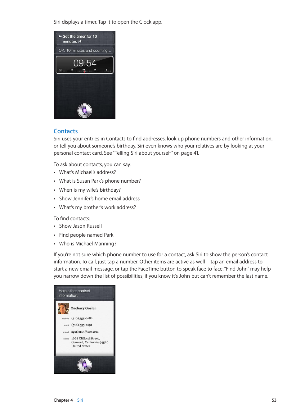 Contacts | Apple iPhone iOS 5.1 User Manual | Page 53 / 179