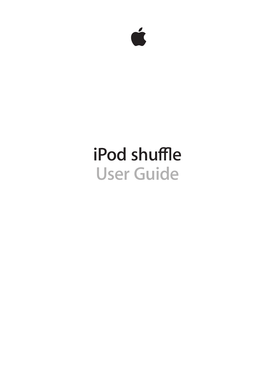 Apple iPod shuffle (4th generation) User Manual | 32 pages