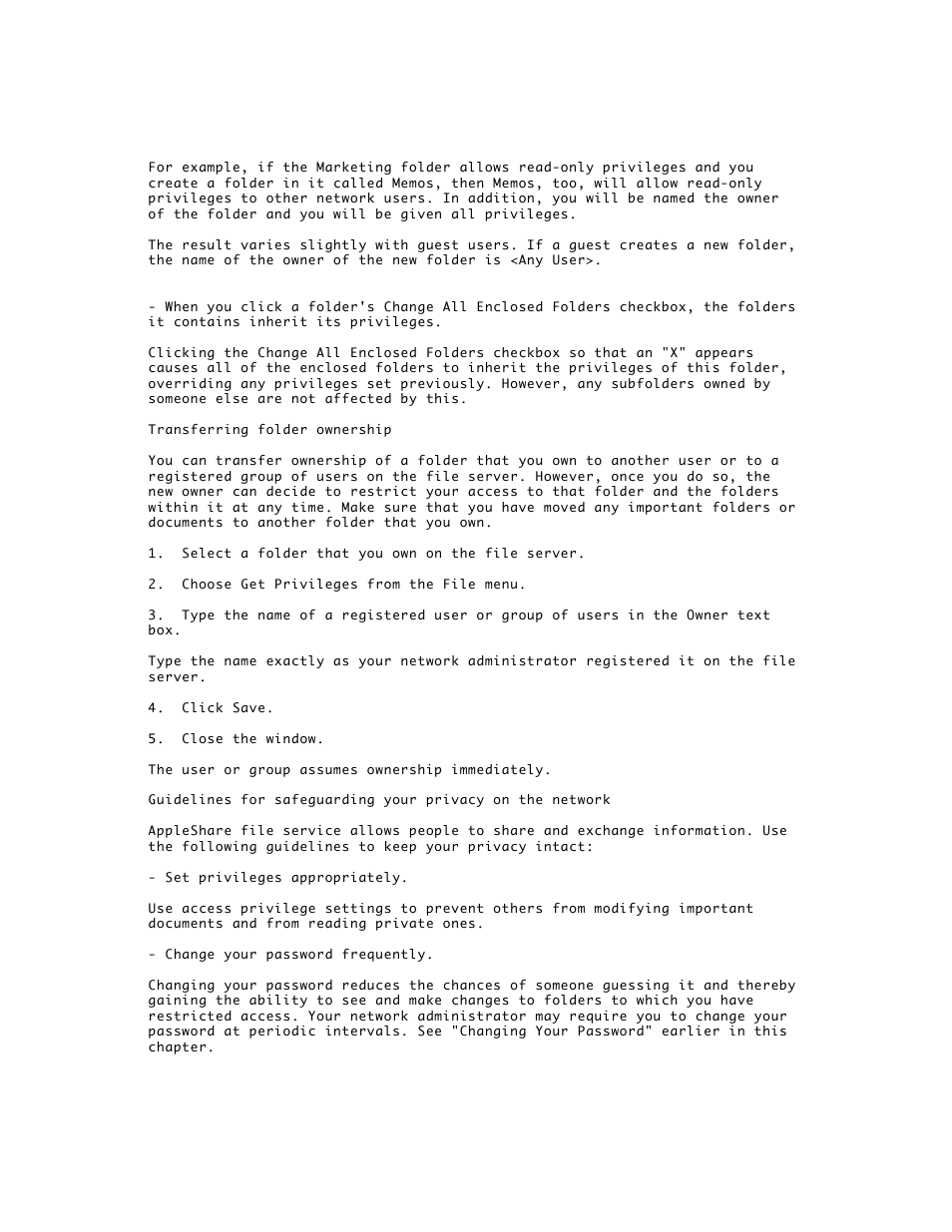 Apple AppleShare 3.0 User Manual | Page 14 / 20
