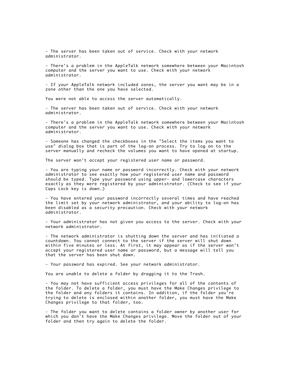 Apple AppleShare 3.0 User Manual | Page 19 / 20