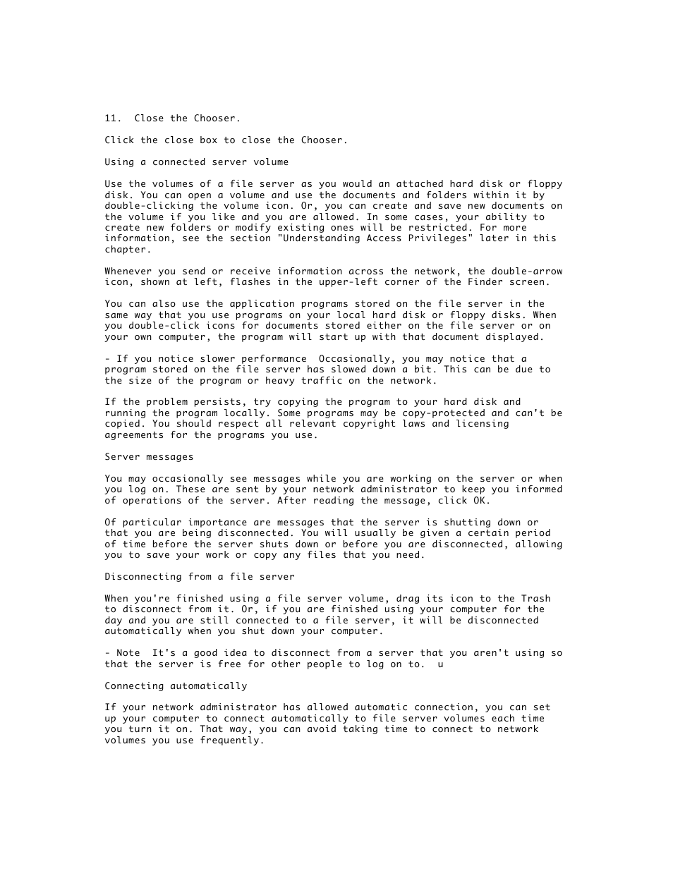 Apple AppleShare 3.0 User Manual | Page 7 / 20