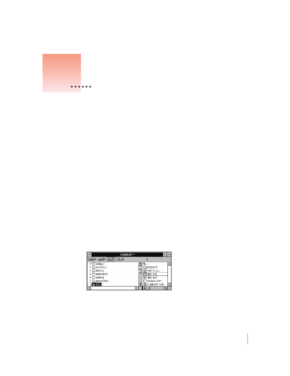 Backing up and restoring information | Apple Newton Backup Utility (for Windows) User Manual | Page 15 / 43