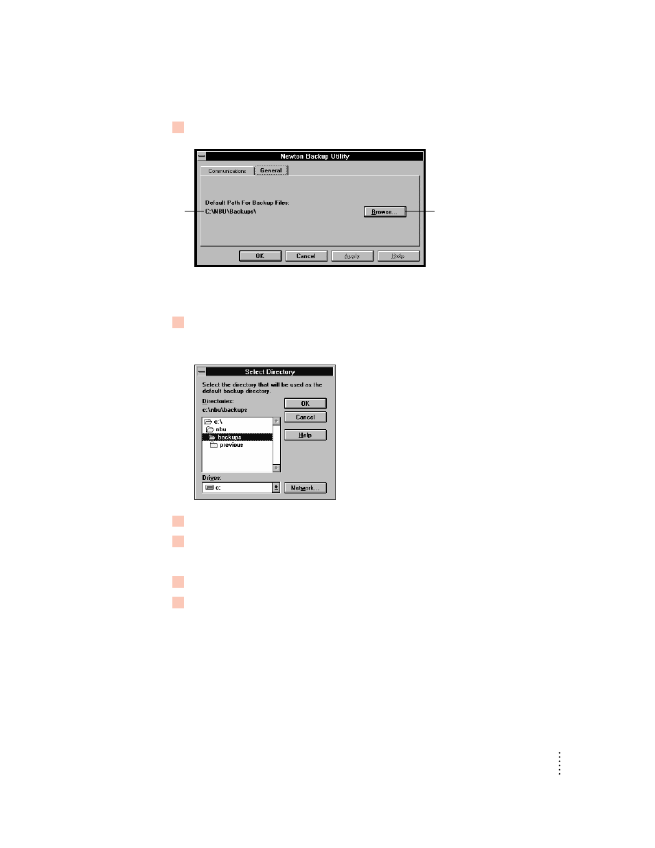 Apple Newton Backup Utility (for Windows) User Manual | Page 21 / 43