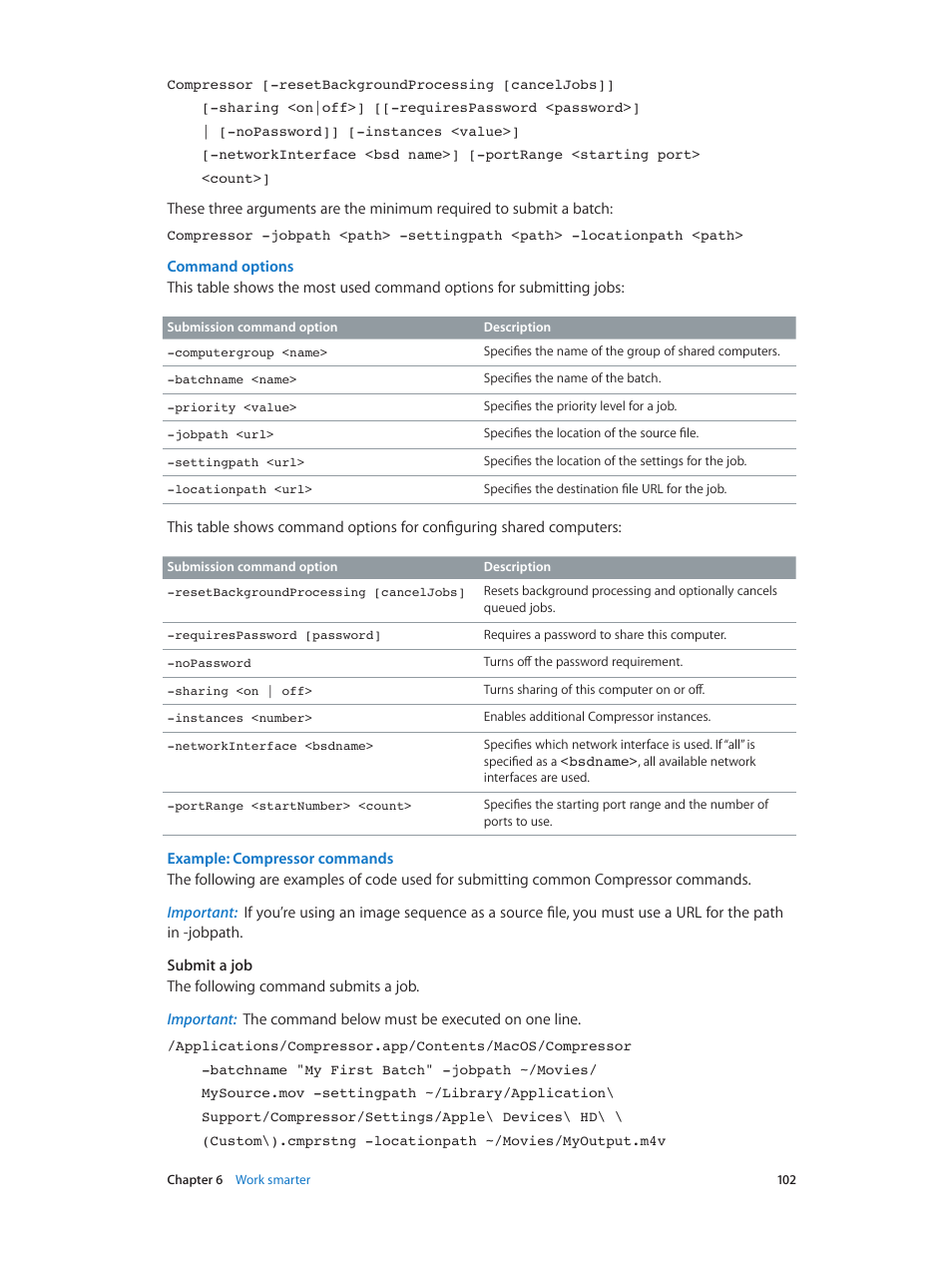 Apple Compressor (4.1.2) User Manual | Page 102 / 108