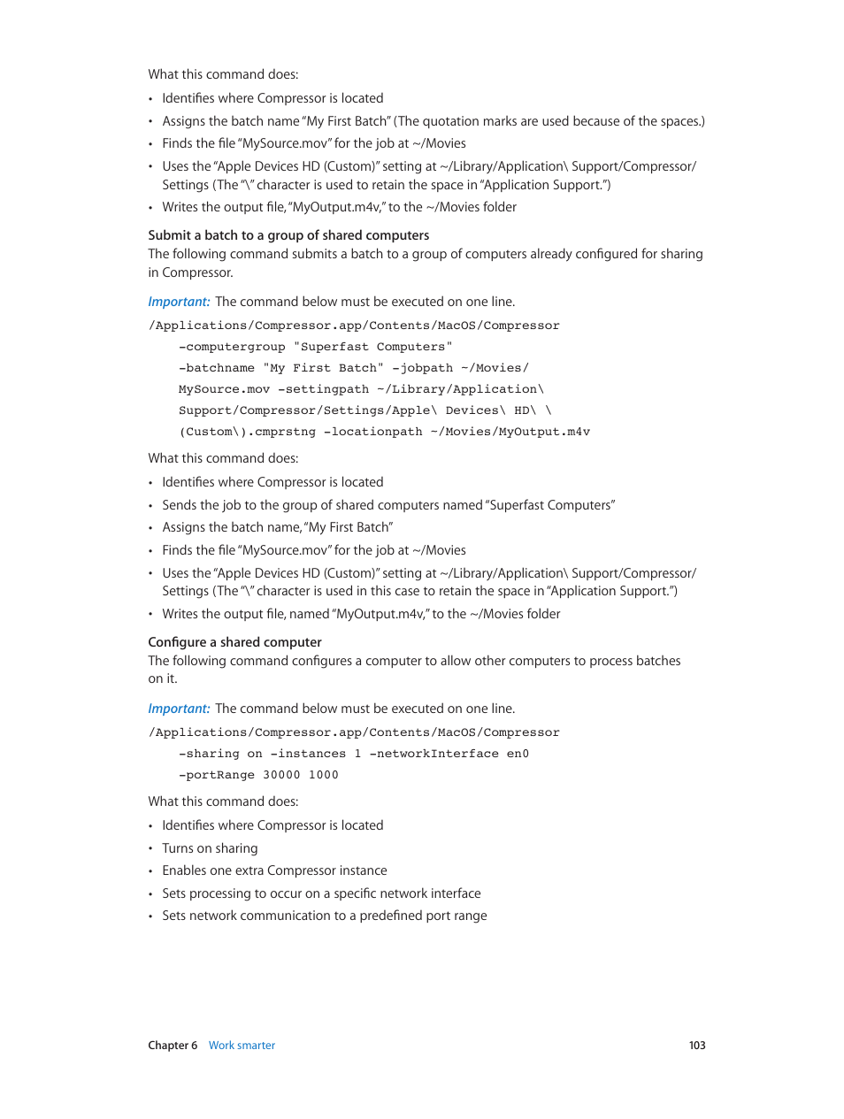 Apple Compressor (4.1.2) User Manual | Page 103 / 108