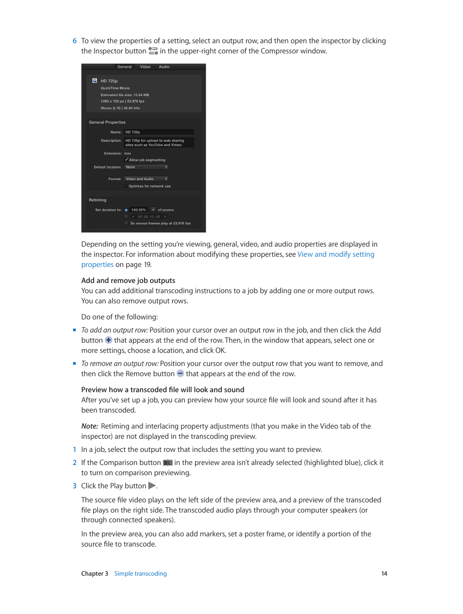 Apple Compressor (4.1.2) User Manual | Page 14 / 108