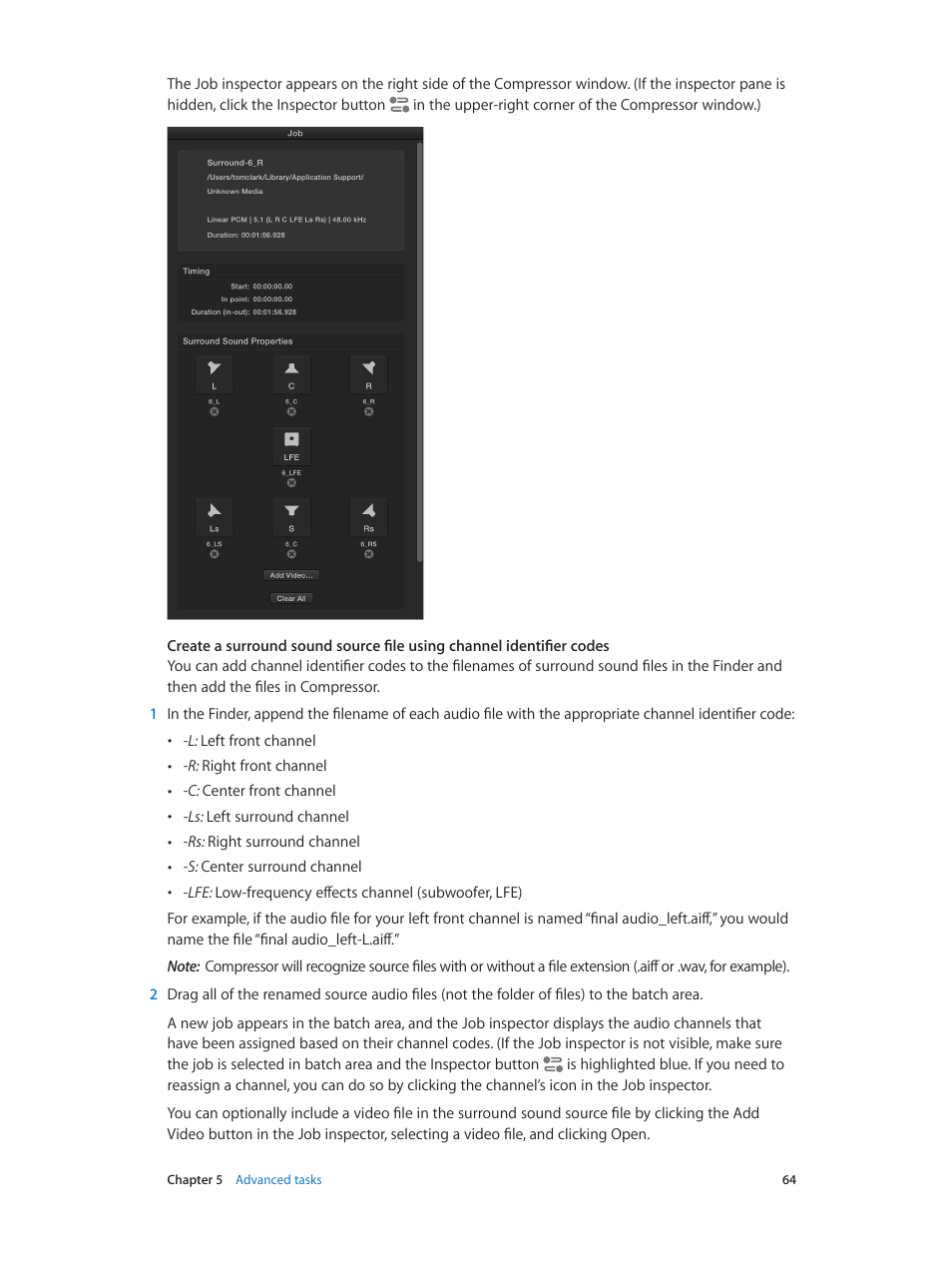 Apple Compressor (4.1.2) User Manual | Page 64 / 108