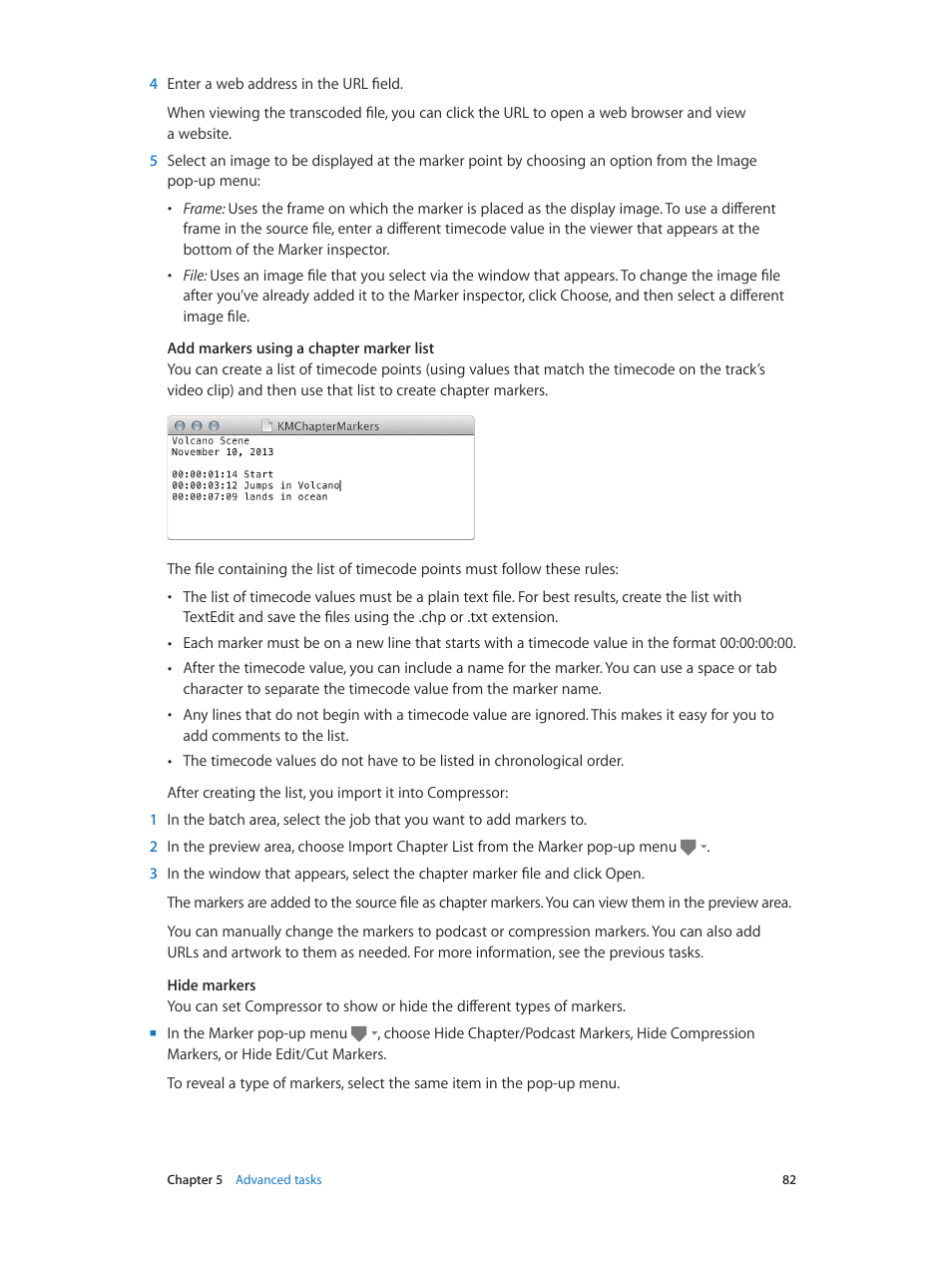 Apple Compressor (4.1.2) User Manual | Page 82 / 108