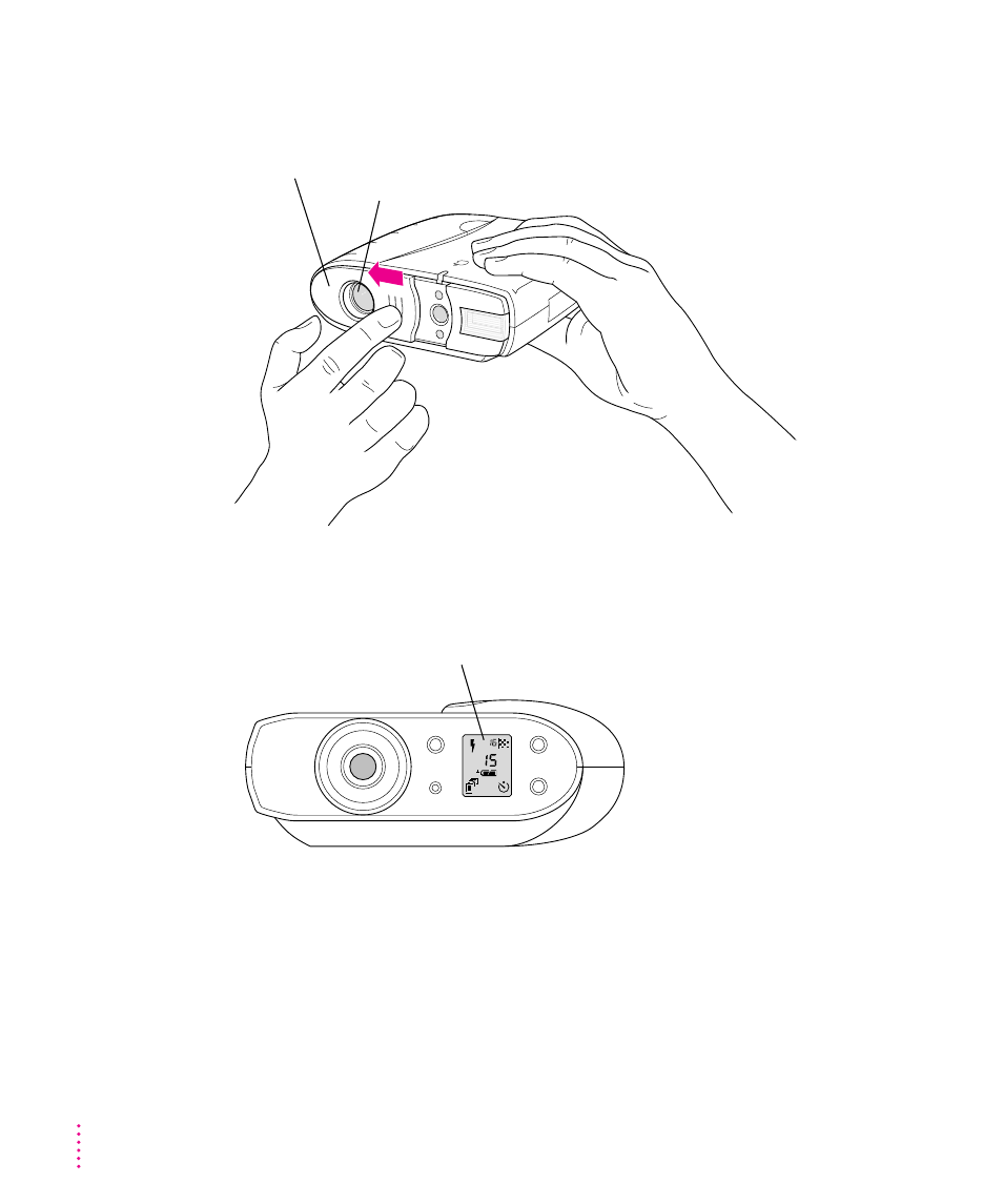 Turning on the camera 10, Turning on the camera | Apple QuickTake 150 (for Windows) User Manual | Page 18 / 76