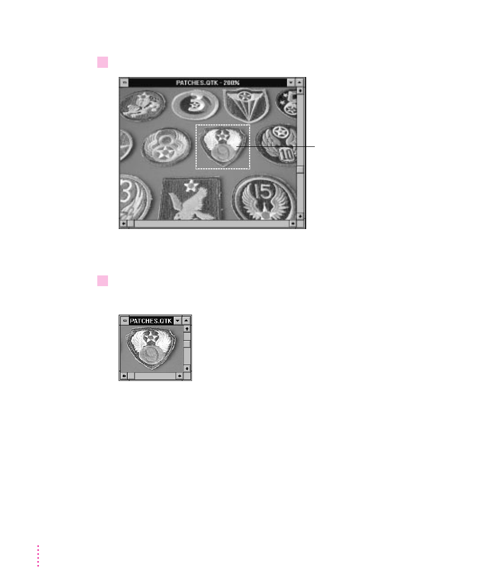 Cropping an image 32, Cropping an image | Apple QuickTake 150 (for Windows) User Manual | Page 40 / 76