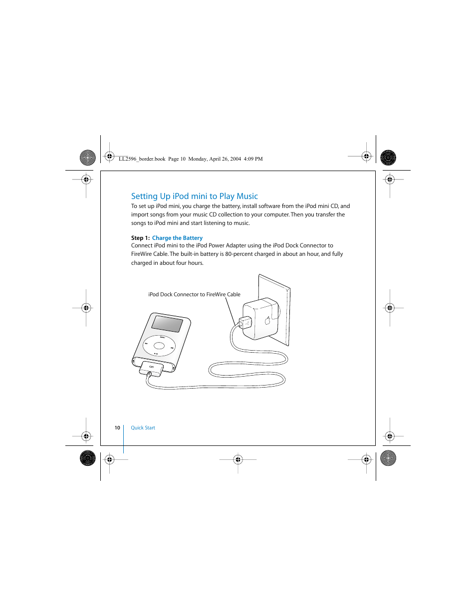 Setting up ipod mini to play music | Apple iPod mini User Manual | Page 10 / 64