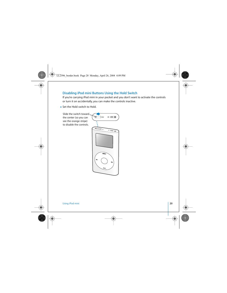 Apple iPod mini User Manual | Page 20 / 64