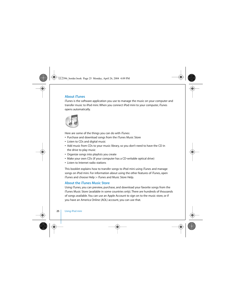 Apple iPod mini User Manual | Page 25 / 64