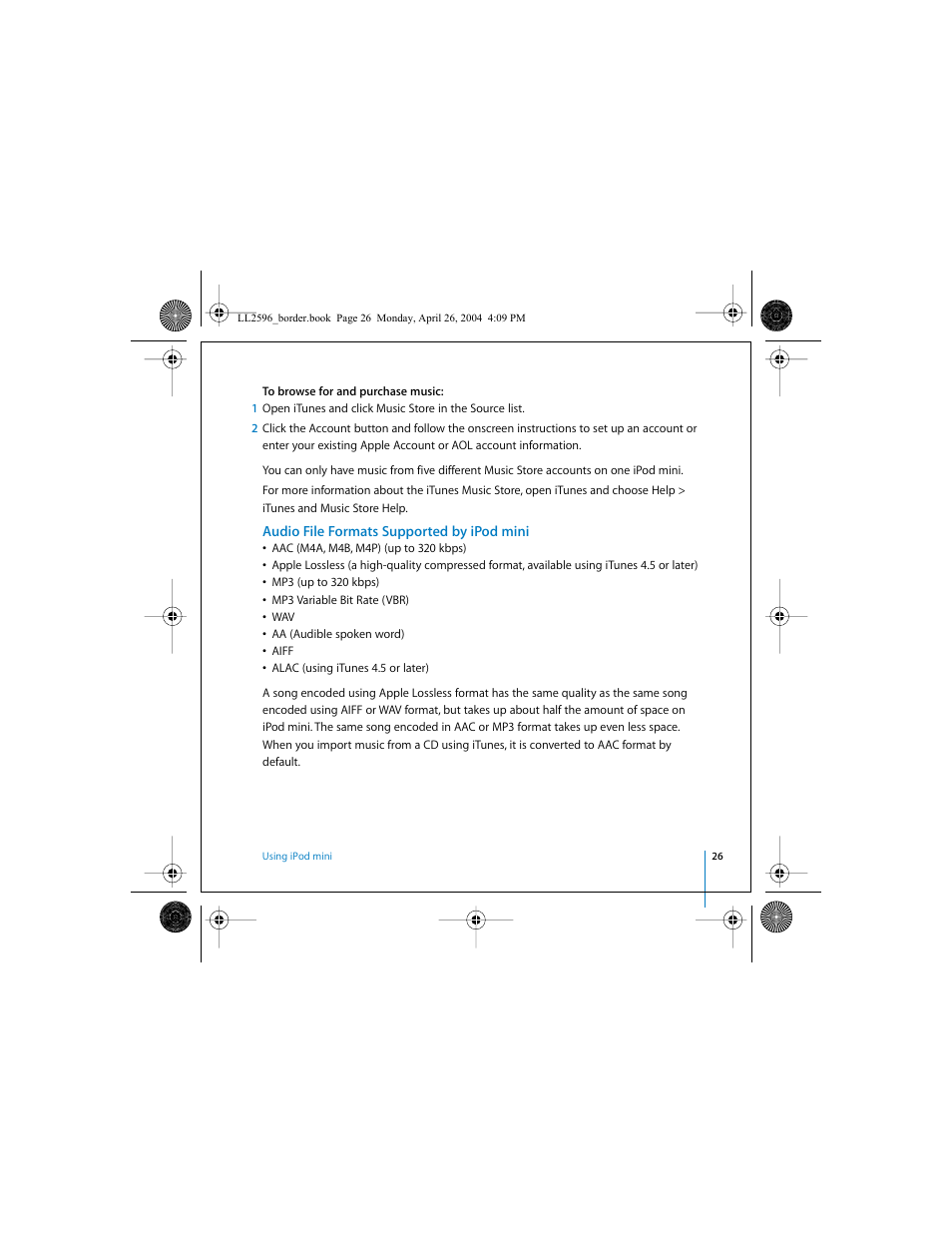 Apple iPod mini User Manual | Page 26 / 64