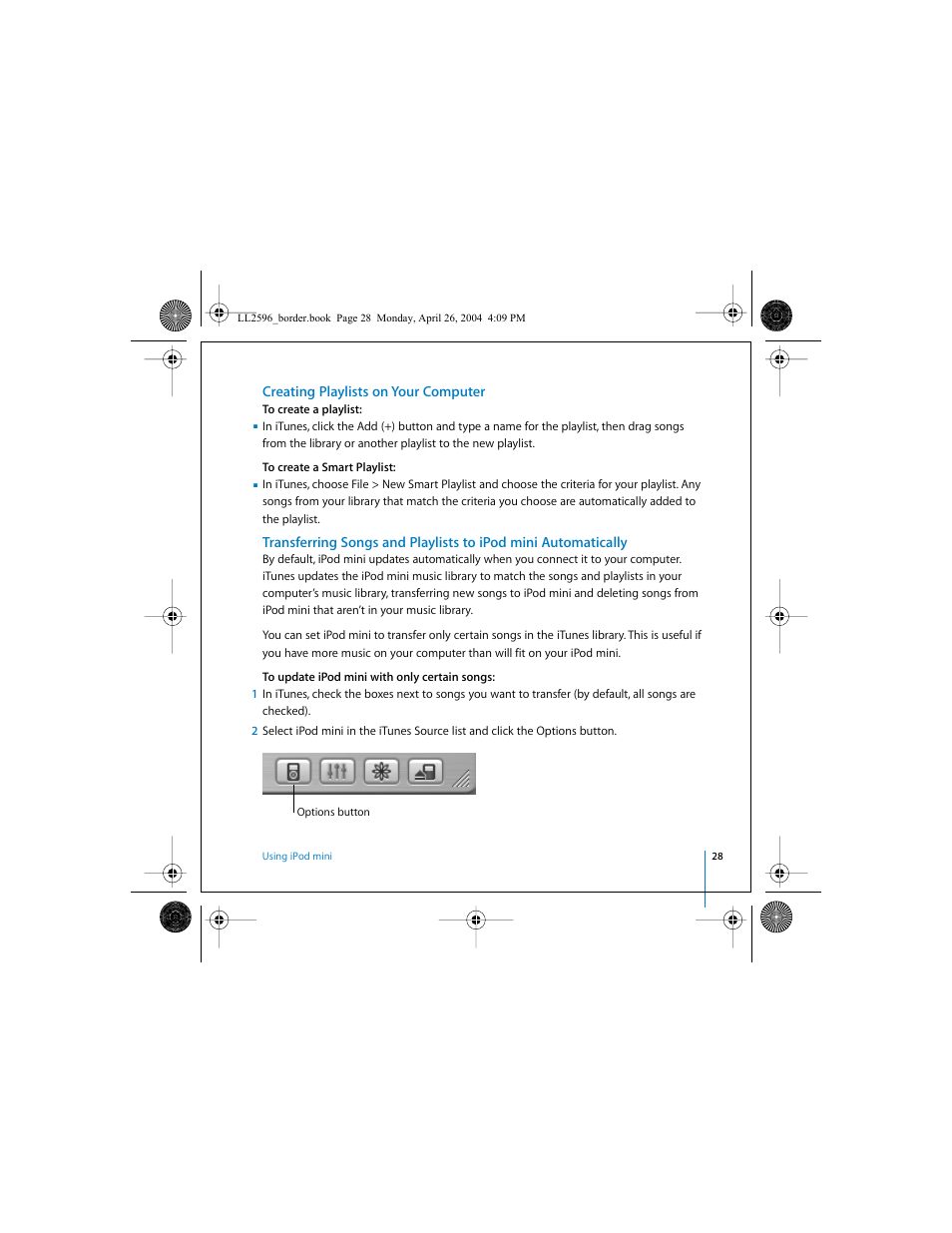 Apple iPod mini User Manual | Page 28 / 64