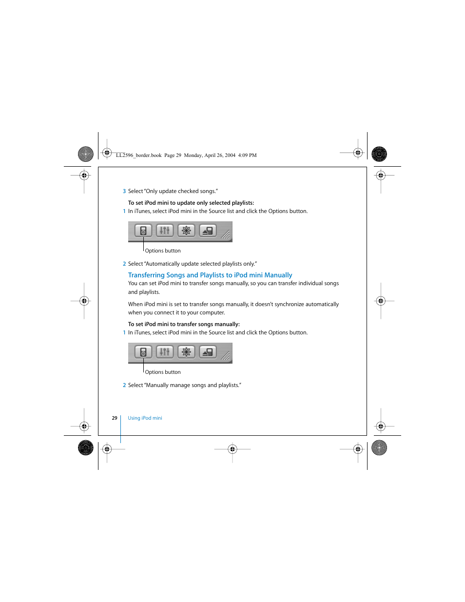 Apple iPod mini User Manual | Page 29 / 64