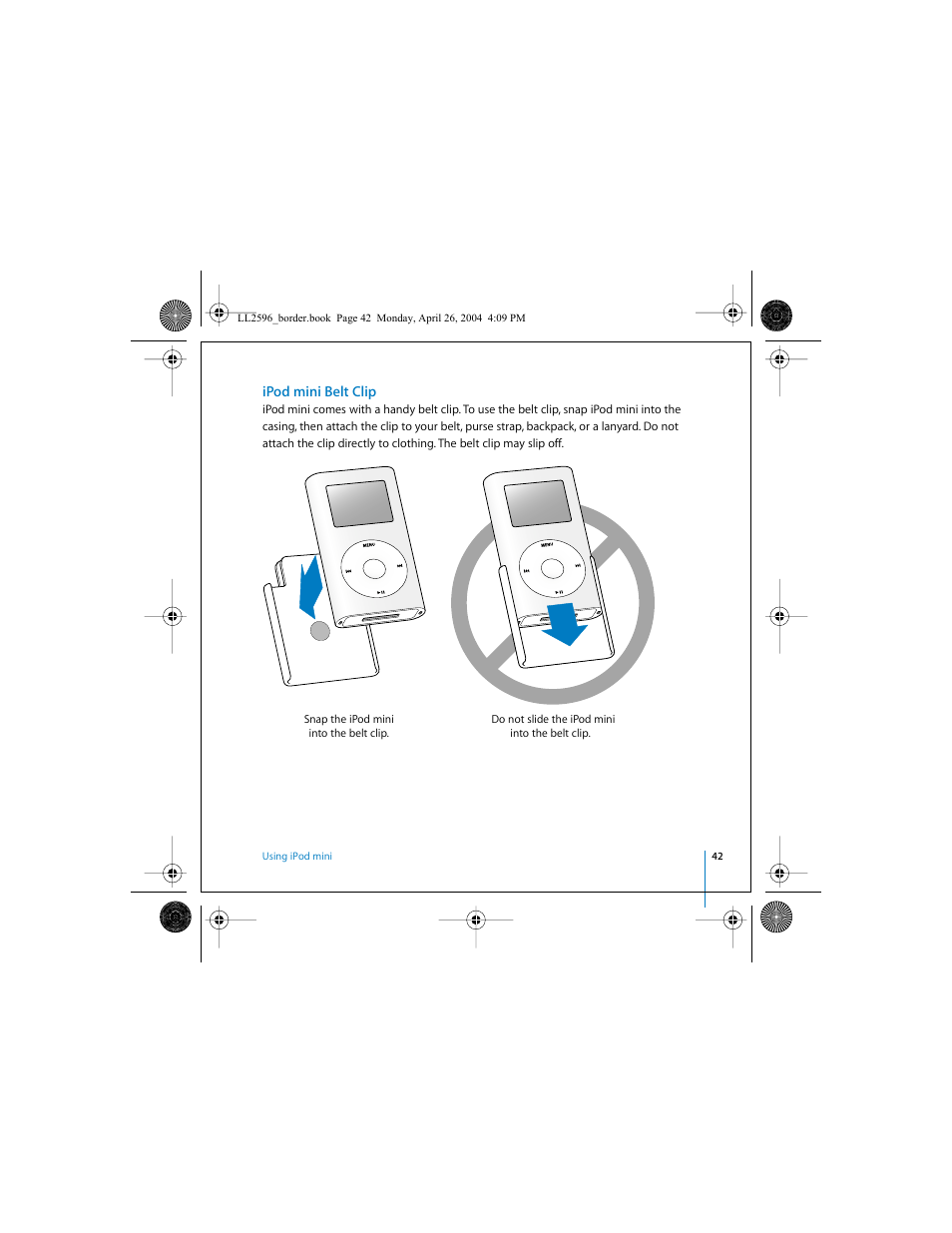 Apple iPod mini User Manual | Page 42 / 64