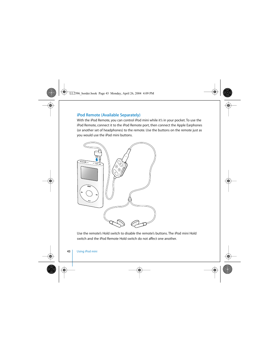 Apple iPod mini User Manual | Page 43 / 64