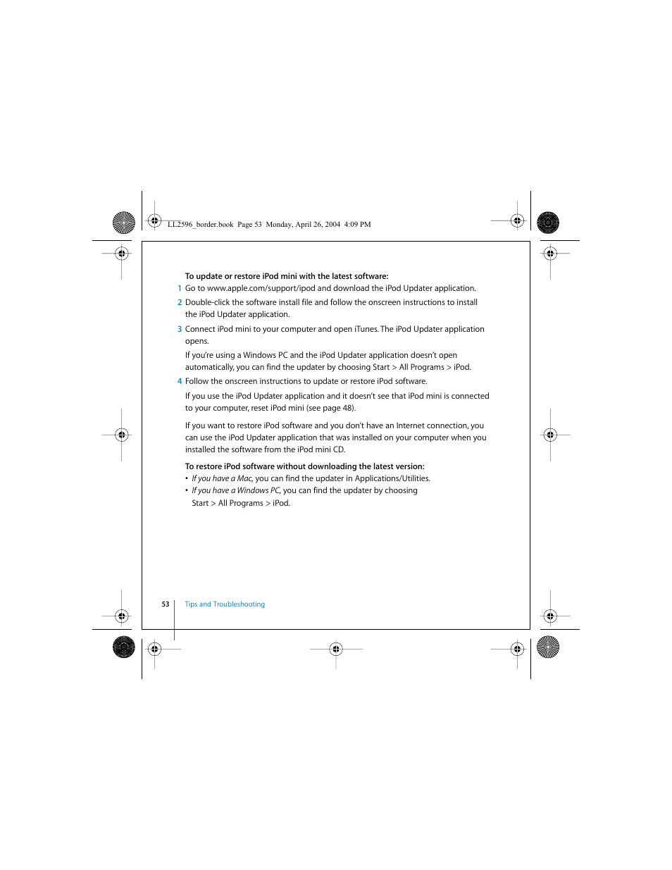 Apple iPod mini User Manual | Page 53 / 64