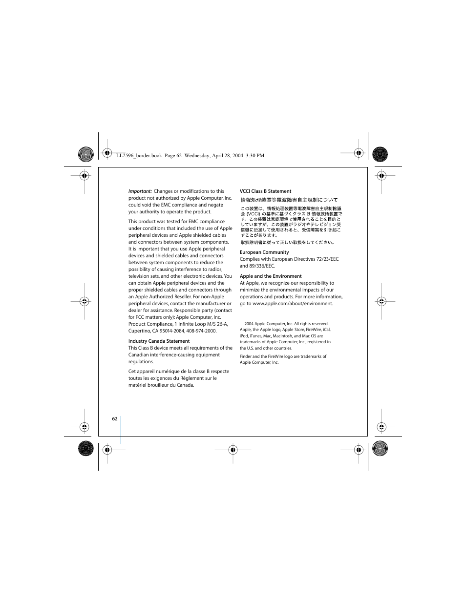 Apple iPod mini User Manual | Page 62 / 64