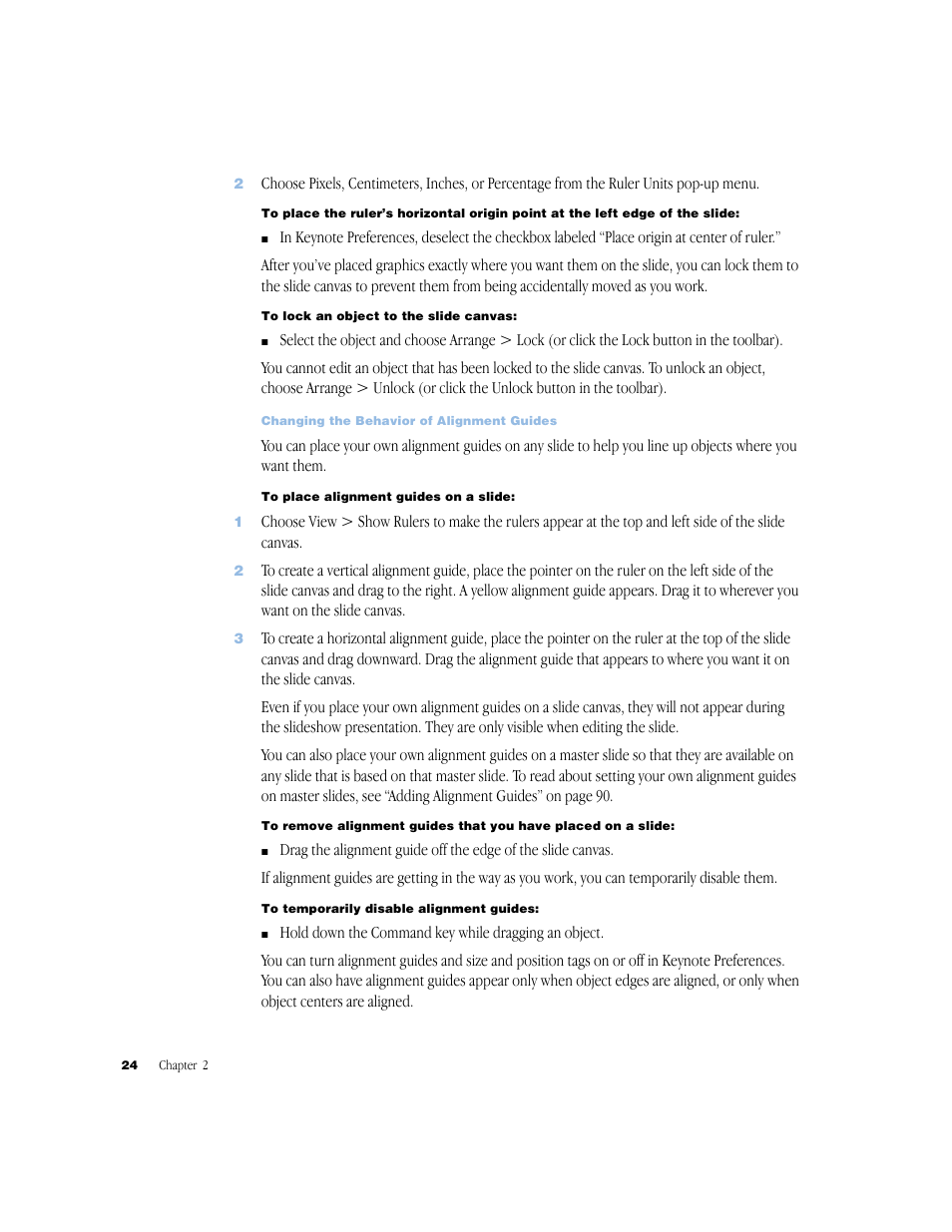 Apple Keynote 1 User Manual | Page 25 / 100