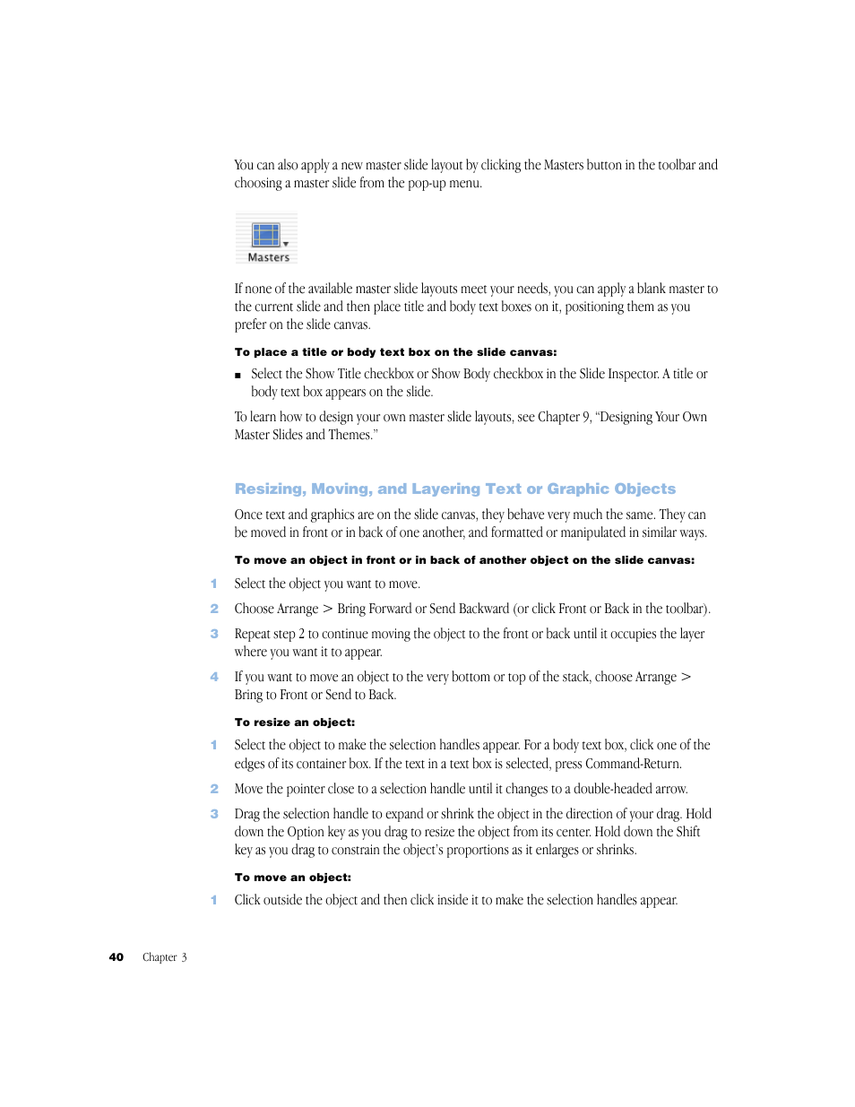 Apple Keynote 1 User Manual | Page 41 / 100