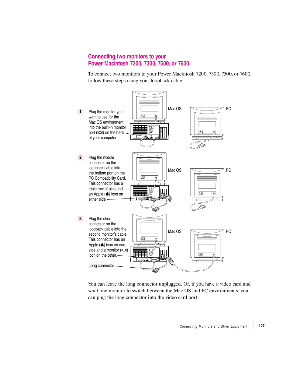 Apple PC Compatibility Card User Manual | Page 127 / 338