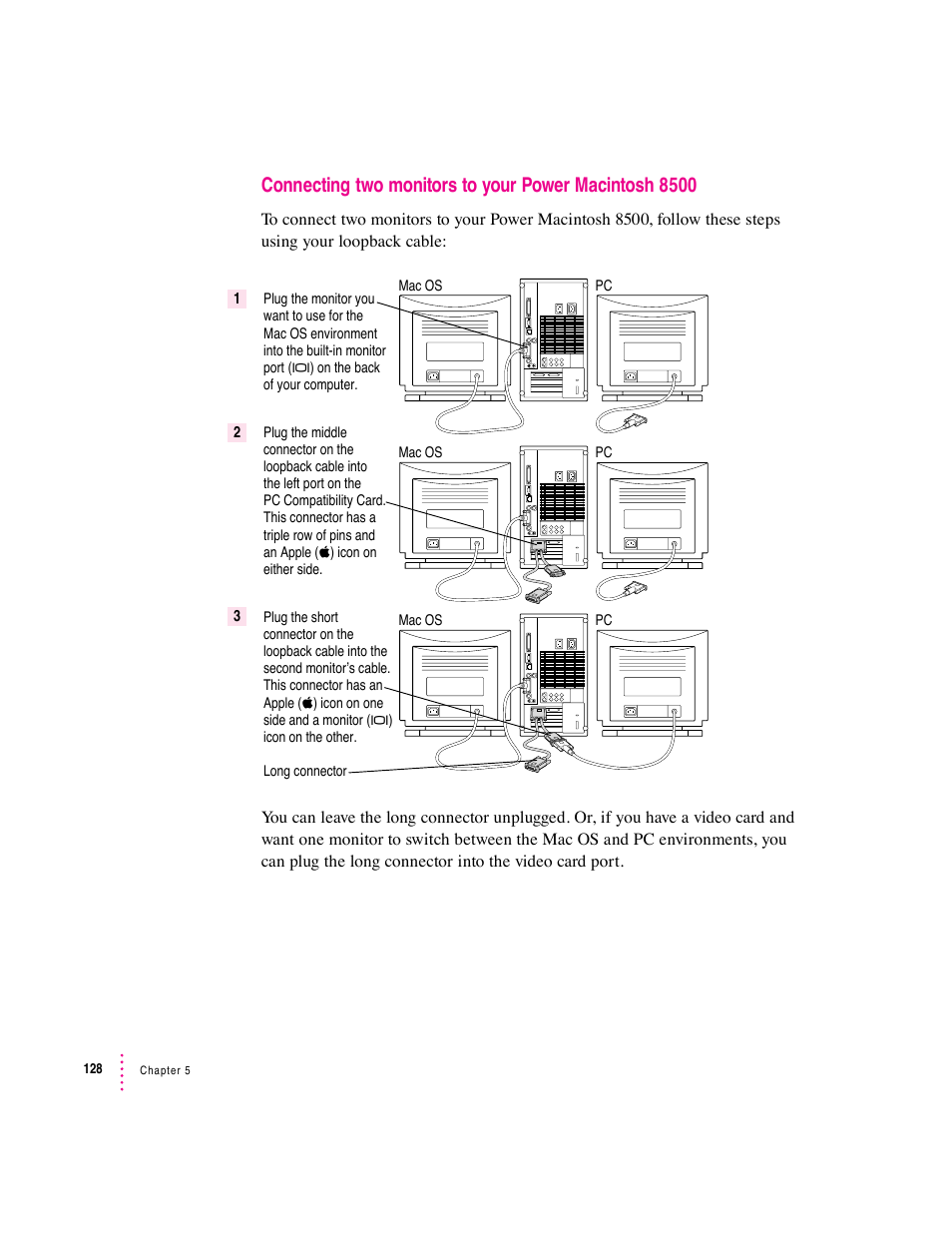 Apple PC Compatibility Card User Manual | Page 128 / 338