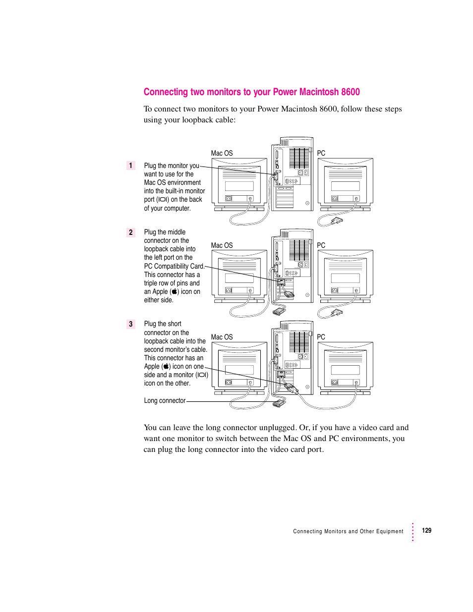 Apple PC Compatibility Card User Manual | Page 129 / 338