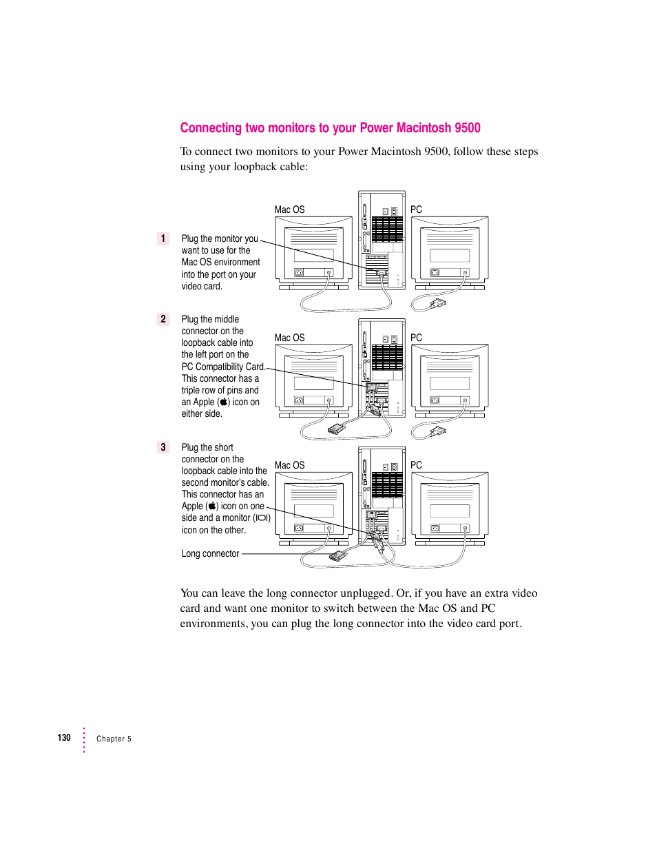 Apple PC Compatibility Card User Manual | Page 130 / 338