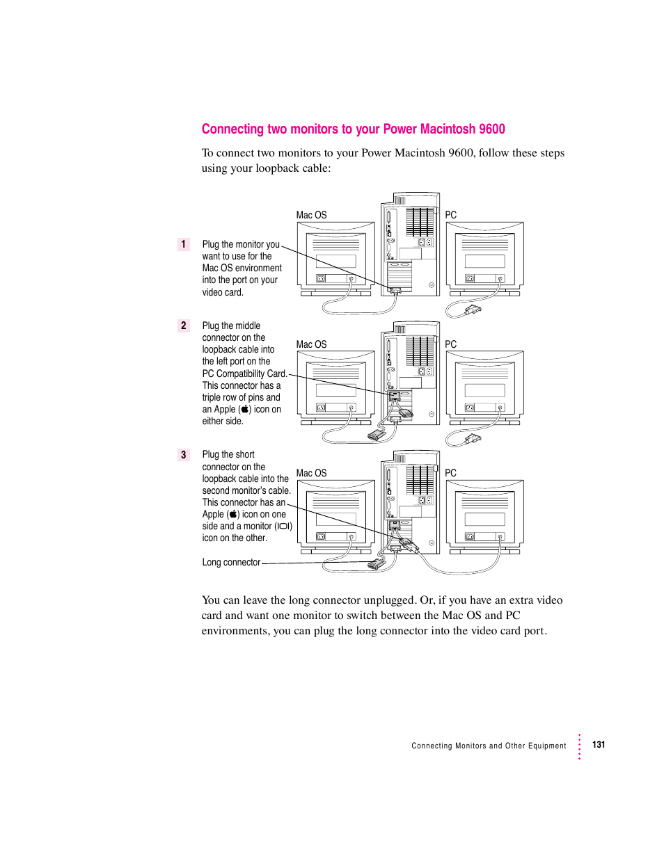 Apple PC Compatibility Card User Manual | Page 131 / 338