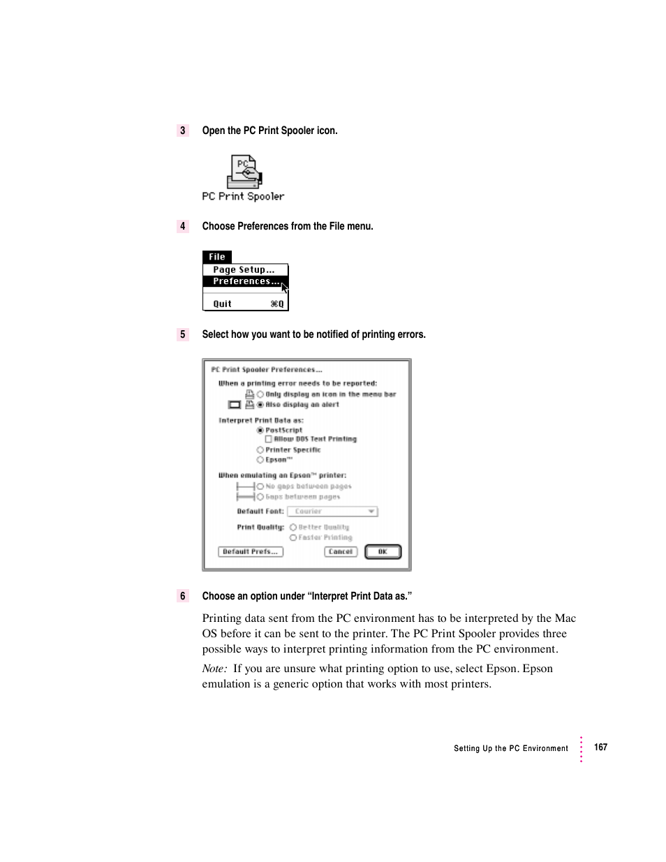 Apple PC Compatibility Card User Manual | Page 167 / 338