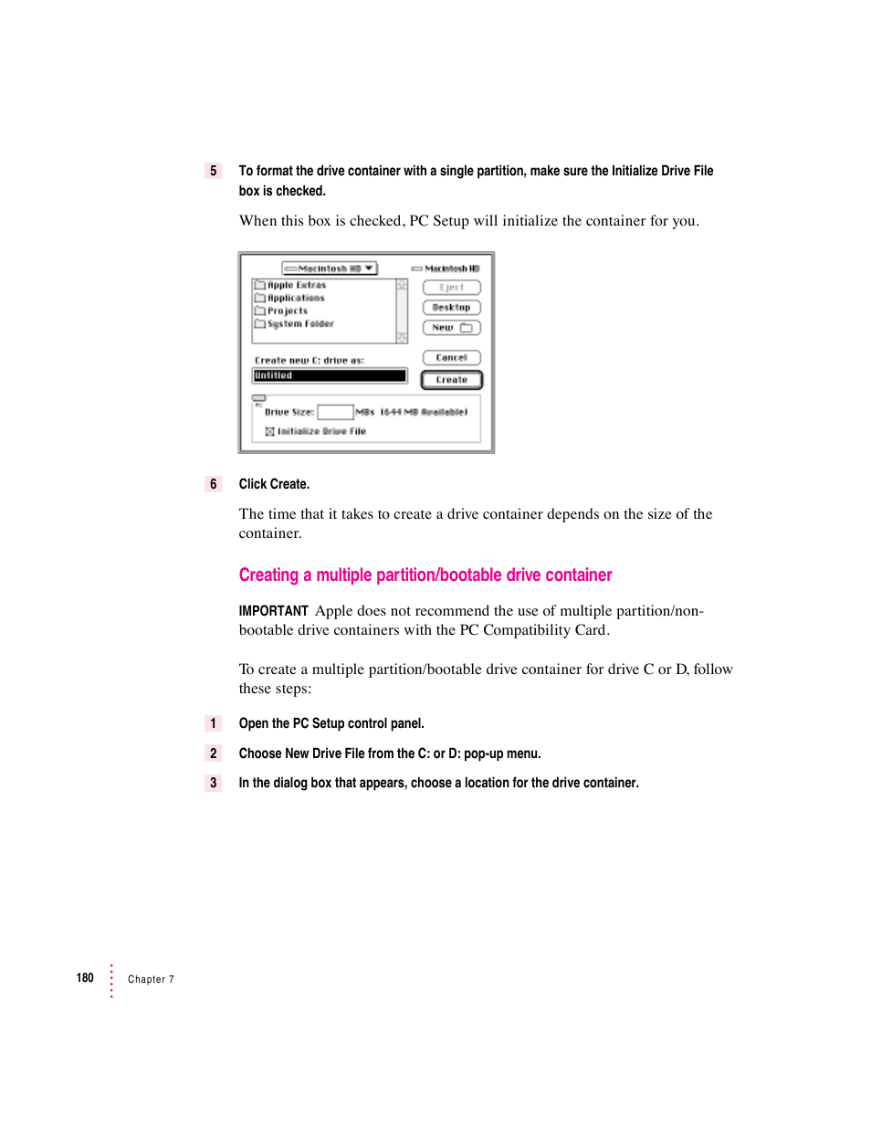 Apple PC Compatibility Card User Manual | Page 180 / 338