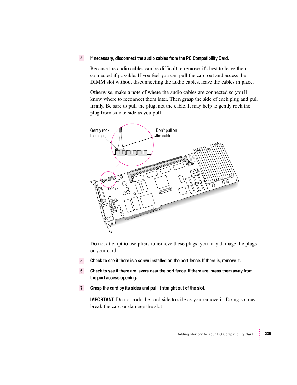 Apple PC Compatibility Card User Manual | Page 235 / 338