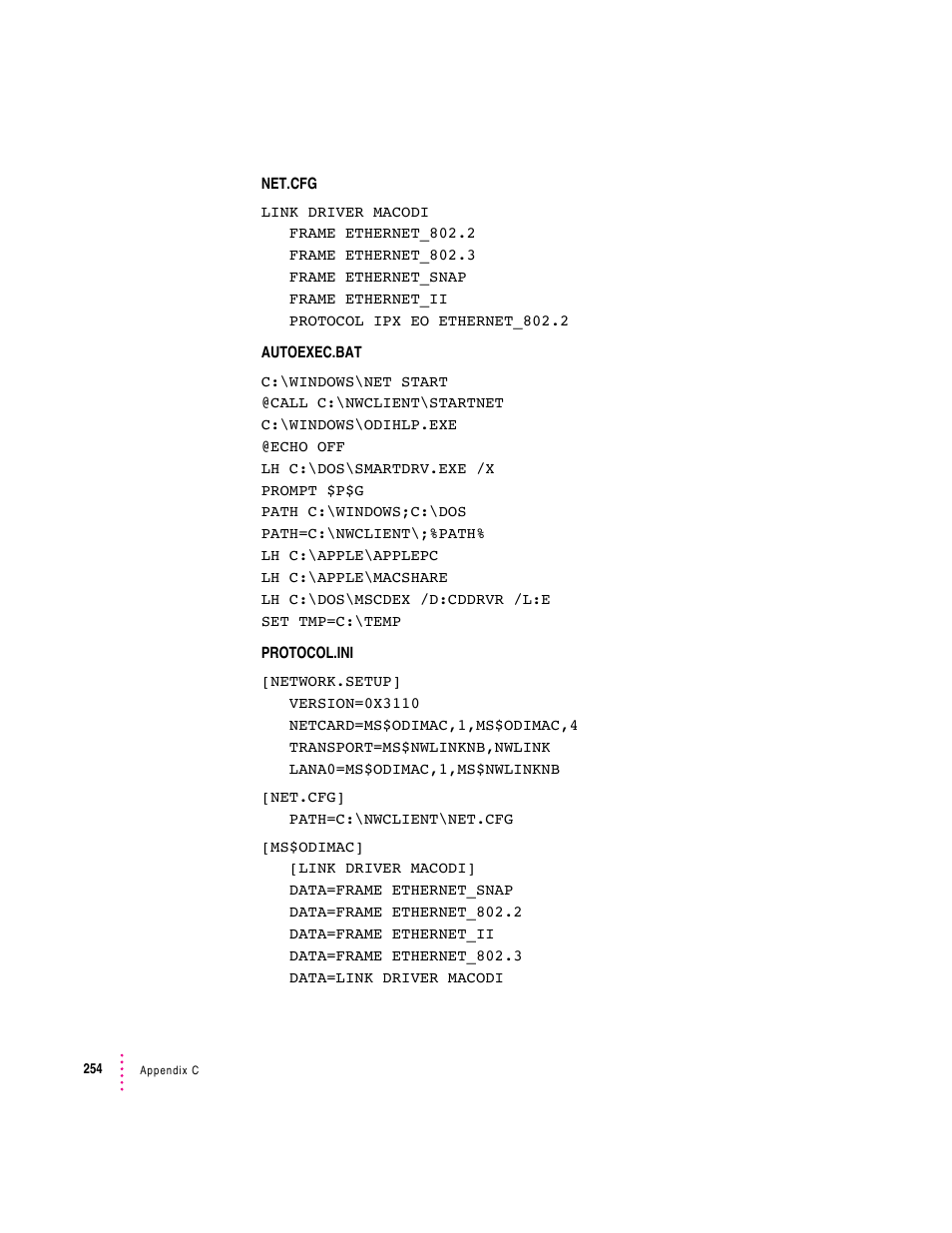 Apple PC Compatibility Card User Manual | Page 254 / 338