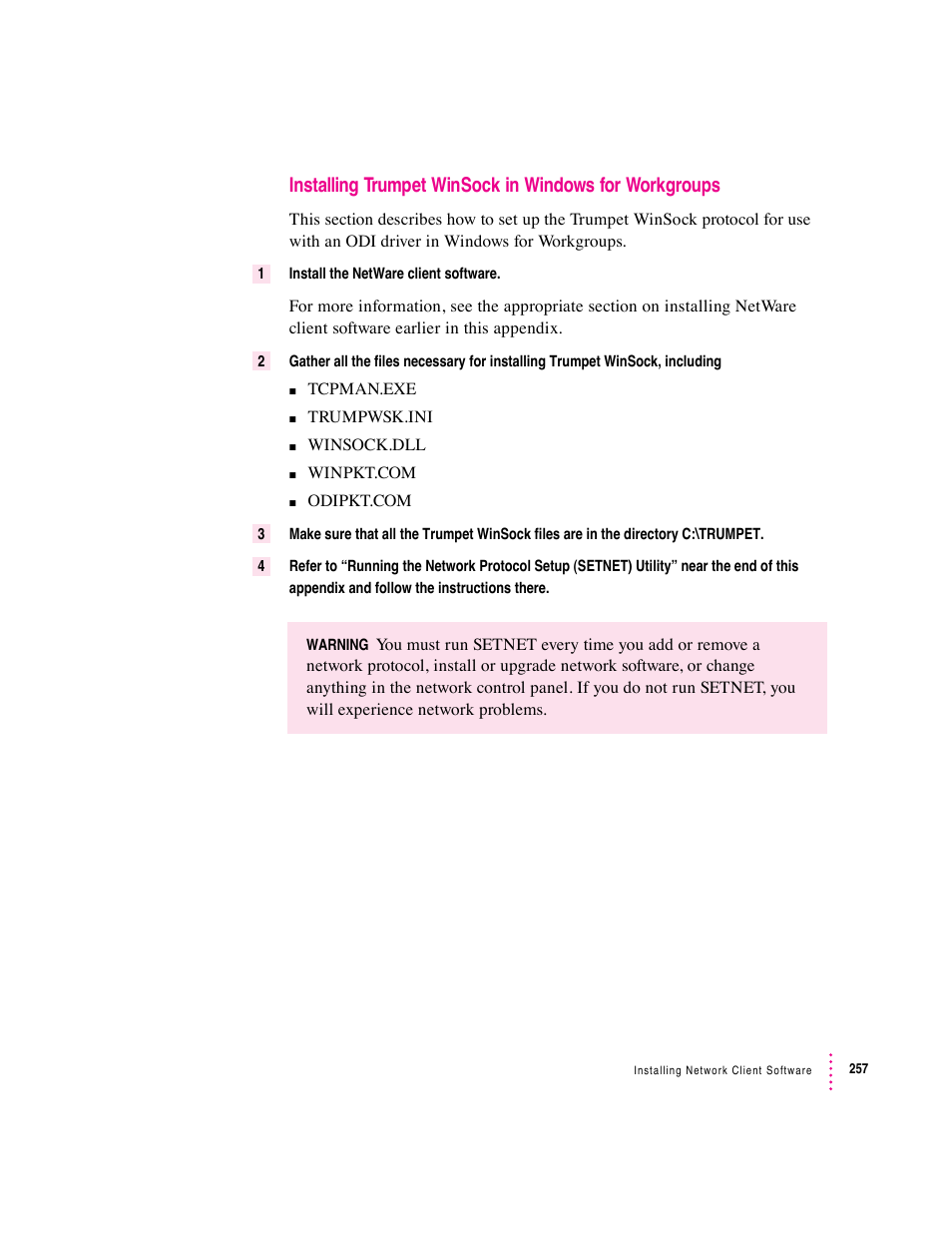 Apple PC Compatibility Card User Manual | Page 257 / 338