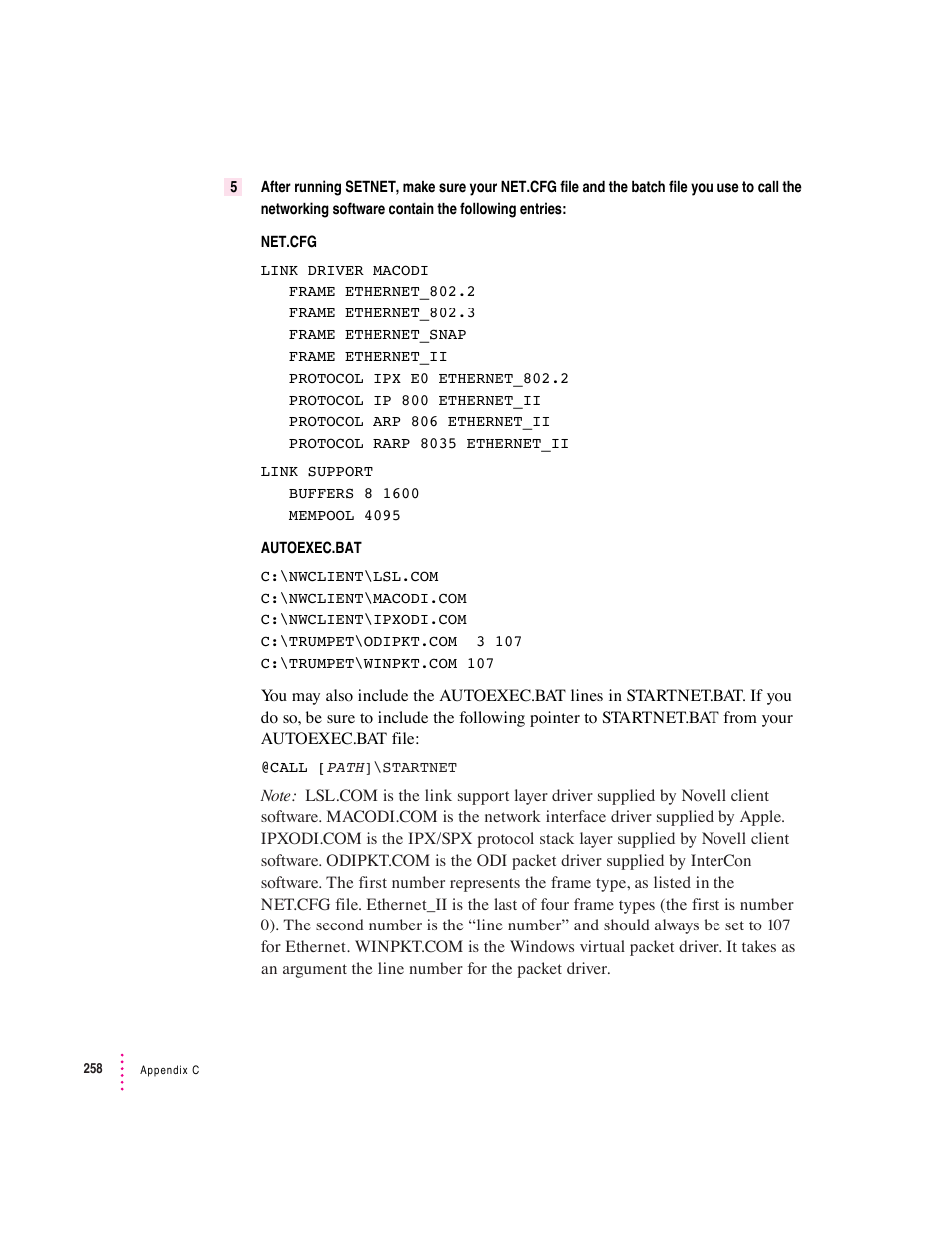 Apple PC Compatibility Card User Manual | Page 258 / 338