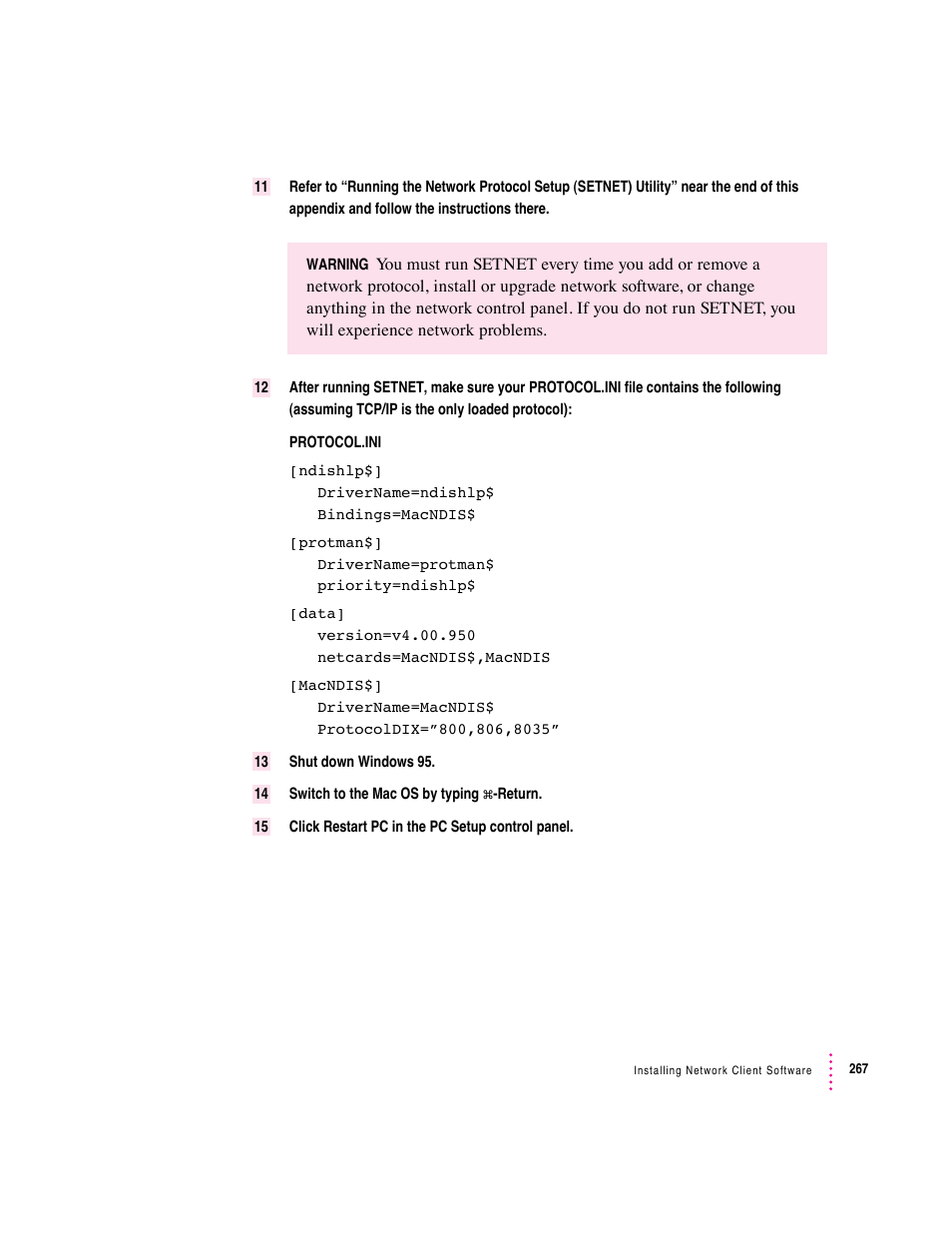 Apple PC Compatibility Card User Manual | Page 267 / 338