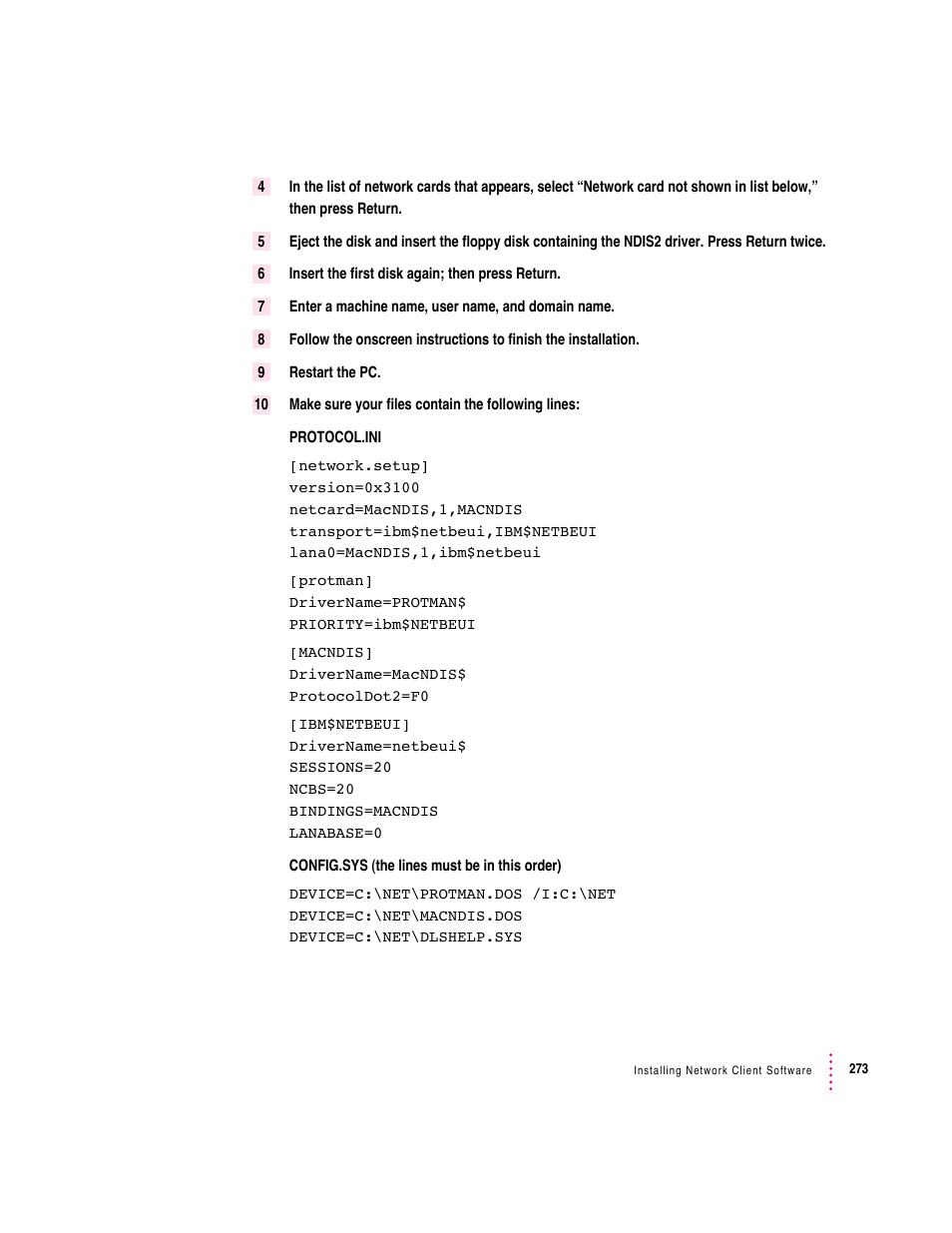 Apple PC Compatibility Card User Manual | Page 273 / 338